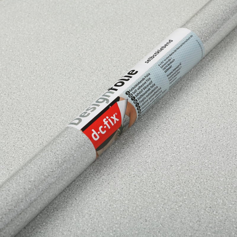 d-c-fix 346-0223 Decorative Self-Adhesive Film, Grey Pebble, 17" x 78" Roll - Image 4